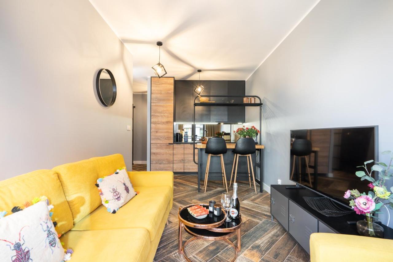 Apartament Riverside Gdańsk Buitenkant foto