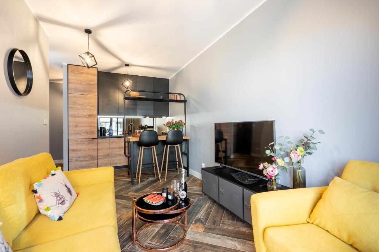 Apartament Riverside Gdańsk Buitenkant foto