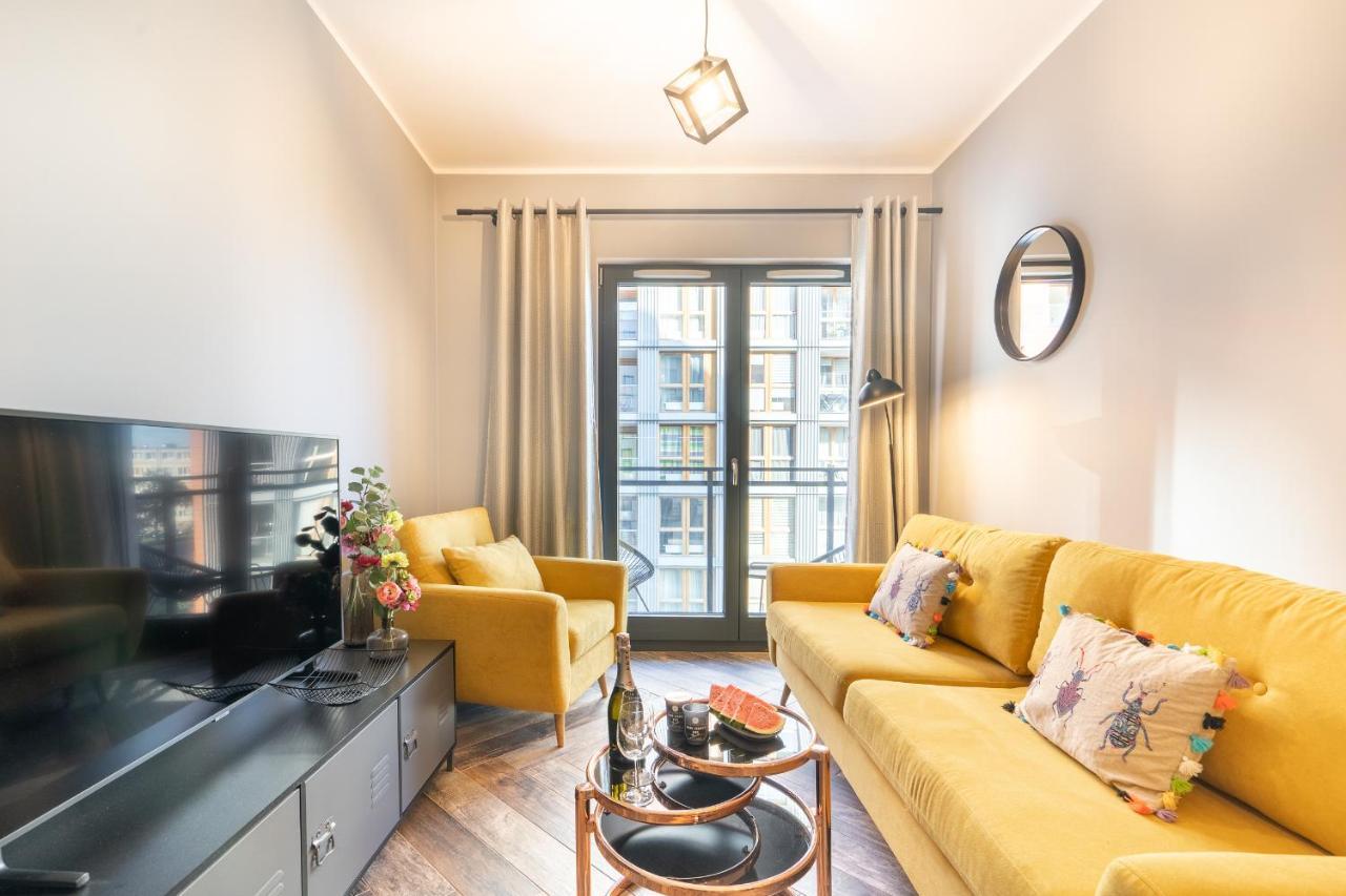 Apartament Riverside Gdańsk Buitenkant foto